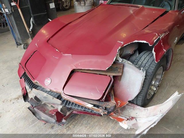 1975 Chevrolet Corvette მანქანა იყიდება აუქციონზე, vin: 1Z37J5S420780, აუქციონის ნომერი: 30064428