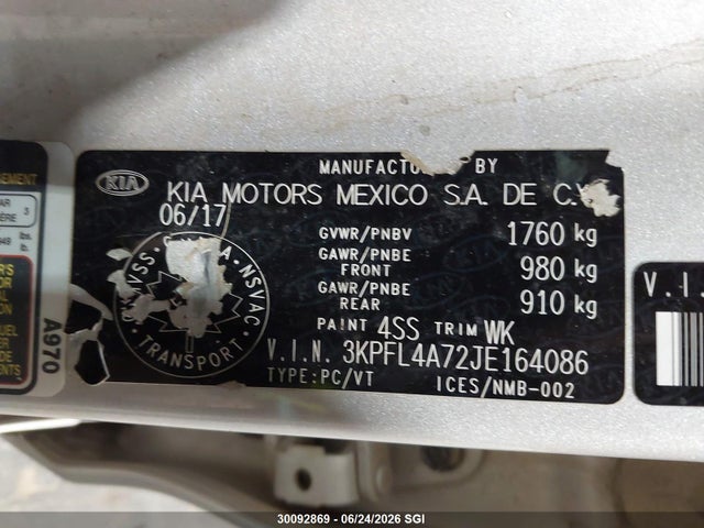 KIA Forte Lx/s 2018 3KPFL4A72JE164086 Image 9