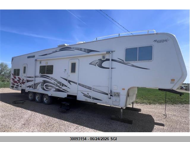 30093154 :رقم المزاد ، 5HRSS383X9CO26346 vin ، 2008 Heartland Weekend 3805rkd مزاد بيع