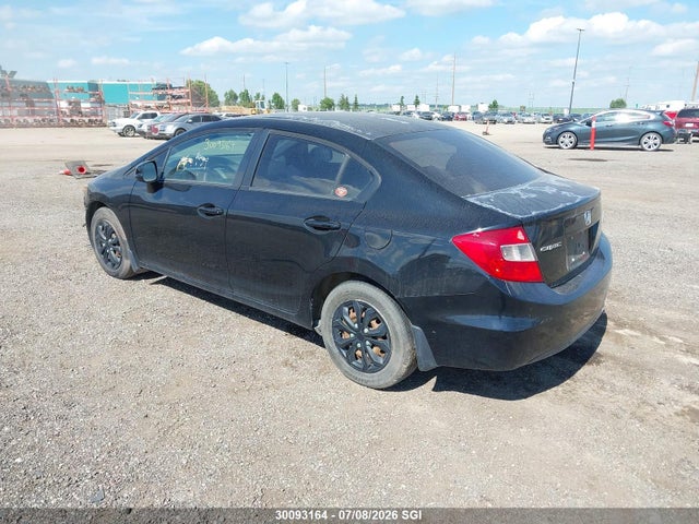 2012 Honda Civic Lx მანქანა იყიდება აუქციონზე, vin: 2HGFB2E4XCH019104, აუქციონის ნომერი: 30093164