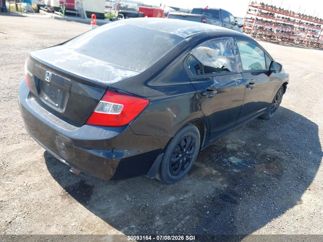 2012 Honda Civic Lx მანქანა იყიდება აუქციონზე, vin: 2HGFB2E4XCH019104, აუქციონის ნომერი: 30093164