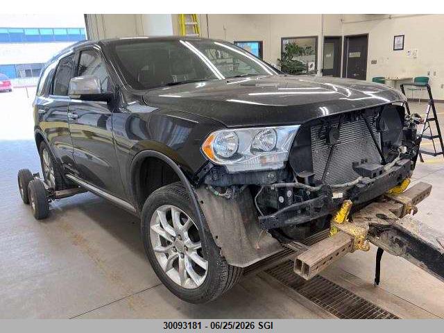 30093181 :رقم المزاد ، 1C4RDJDG8CC197849 vin ، 2012 Dodge Durango Crew مزاد بيع