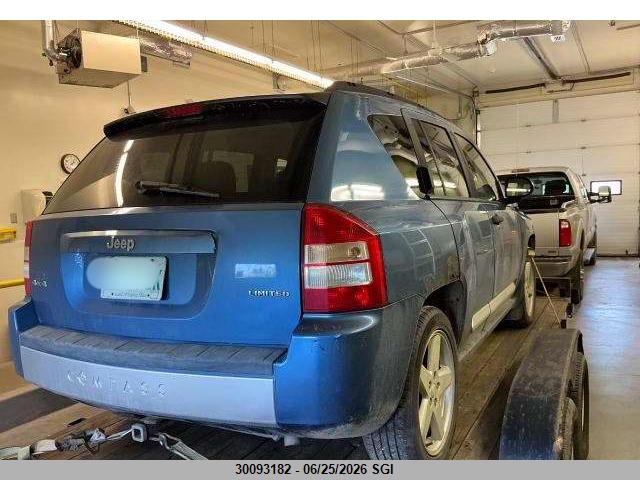 Aukcja sprzedaży 2007 Jeep Compass Limited, vin: 1J8FF57W47D423952, numer aukcji: 30093182