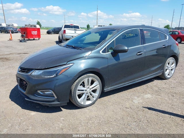 2018 Chevrolet Cruze Premier მანქანა იყიდება აუქციონზე, vin: 3G1BF6SM7JS628716, აუქციონის ნომერი: 30093207