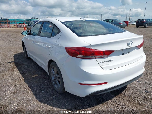 30093221 :رقم المزاد ، KMHD84LFXJU593857 vin ، 2018 Hyundai Elantra Gl مزاد بيع