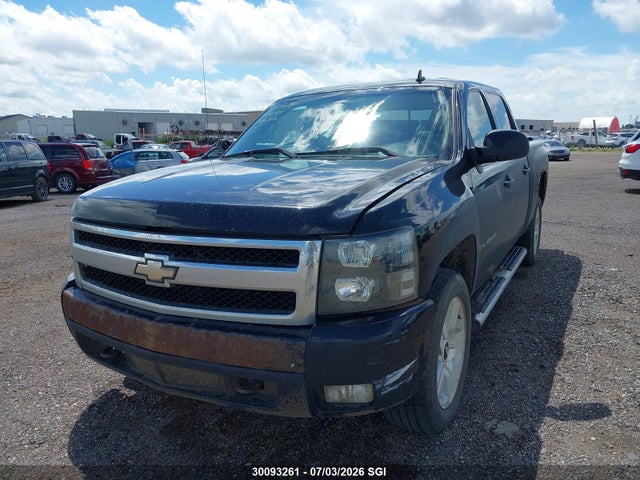 2007 Chevrolet Silverado K1500 Crew Cab მანქანა იყიდება აუქციონზე, vin: 2GCEK13M371603124, აუქციონის ნომერი: 30093261