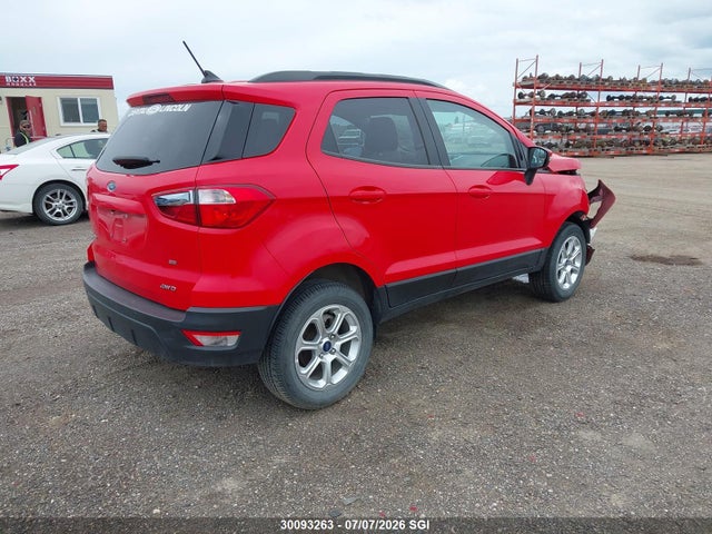 30093263 :رقم المزاد ، MAJ6P1UL2JC212565 vin ، 2018 Ford Ecosport Se مزاد بيع