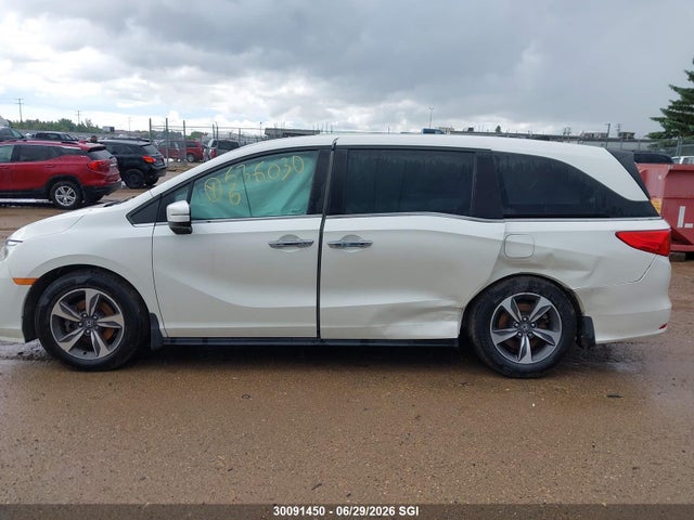 2018 Honda Odyssey Ex მანქანა იყიდება აუქციონზე, vin: 5FNRL6H46JB500711, აუქციონის ნომერი: 30091450