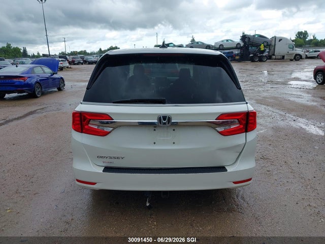 2018 Honda Odyssey Ex მანქანა იყიდება აუქციონზე, vin: 5FNRL6H46JB500711, აუქციონის ნომერი: 30091450