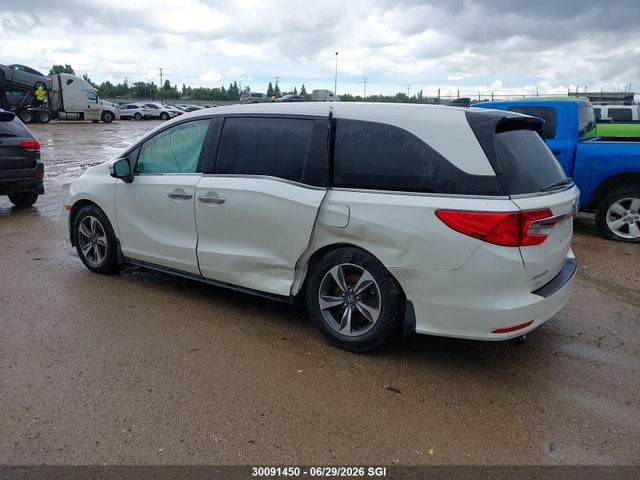2018 Honda Odyssey Ex მანქანა იყიდება აუქციონზე, vin: 5FNRL6H46JB500711, აუქციონის ნომერი: 30091450