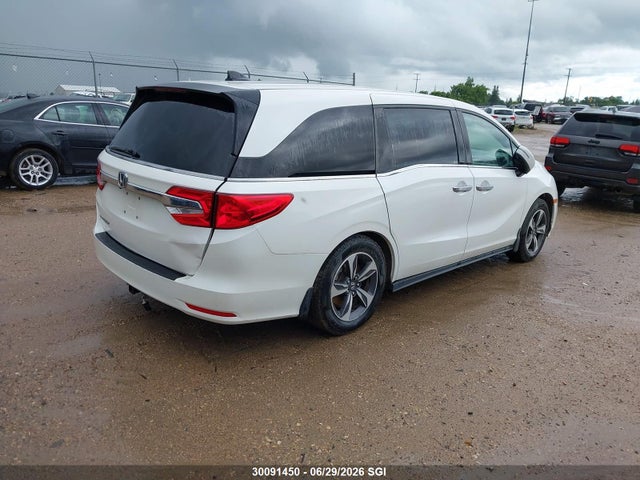 2018 Honda Odyssey Ex მანქანა იყიდება აუქციონზე, vin: 5FNRL6H46JB500711, აუქციონის ნომერი: 30091450