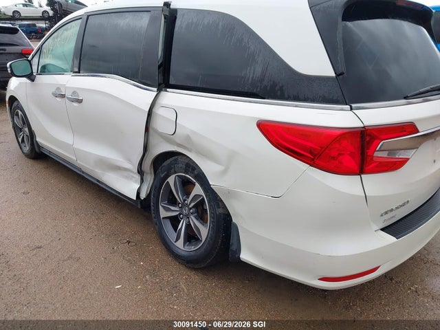2018 Honda Odyssey Ex მანქანა იყიდება აუქციონზე, vin: 5FNRL6H46JB500711, აუქციონის ნომერი: 30091450