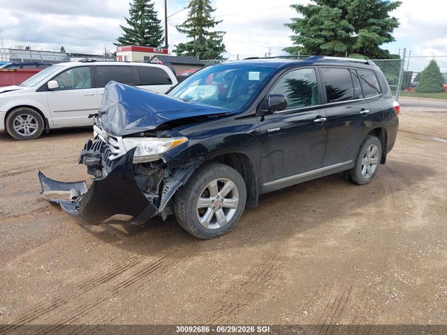 2012 Toyota Highlander Limited მანქანა იყიდება აუქციონზე, vin: 5TDDK3EH8CS164285, აუქციონის ნომერი: 30092686