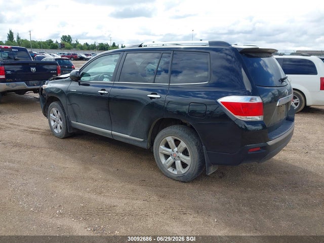 2012 Toyota Highlander Limited მანქანა იყიდება აუქციონზე, vin: 5TDDK3EH8CS164285, აუქციონის ნომერი: 30092686