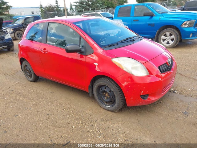 2007 Toyota Yaris Ce/rs მანქანა იყიდება აუქციონზე, vin: JTDJT923075073647, აუქციონის ნომერი: 30092853