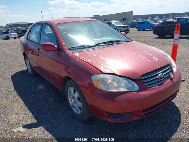 Продажа на аукционе авто 2004 Toyota Corolla Ce/le/s, vin: 2T1BR32E74C820483, номер лота: 30093291