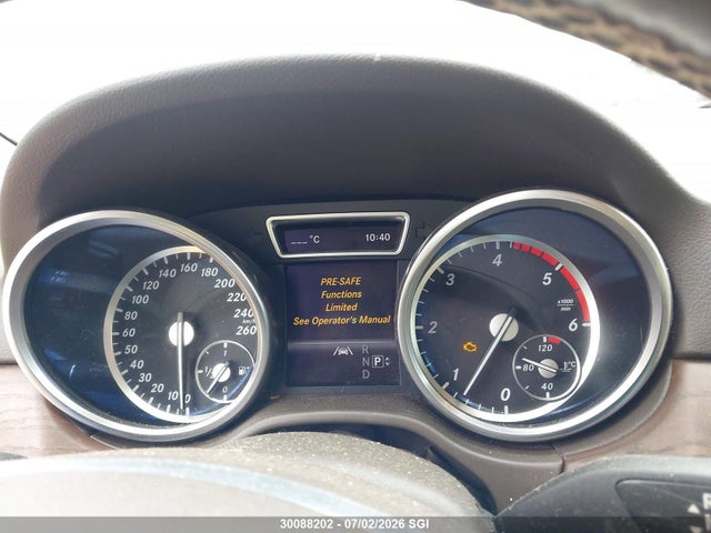 30088202 :رقم المزاد ، 4JGDA2EB8DA238646 vin ، 2013 Mercedes-benz Ml 350 Bluetec مزاد بيع