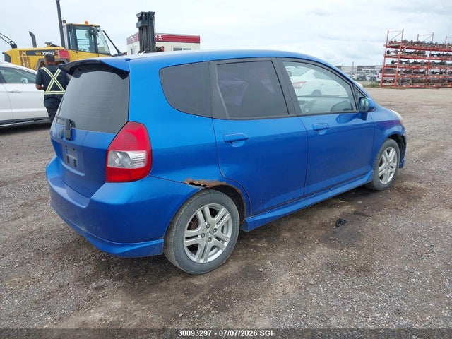 2007 Honda Fit S მანქანა იყიდება აუქციონზე, vin: JHMGD38637S812578, აუქციონის ნომერი: 30093297