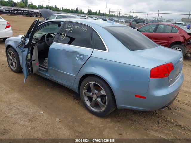 Продаж на аукціоні авто 2006 Audi A4 2.0t Quattro, vin: WAUDF78E66A234474, номер лоту: 30091824