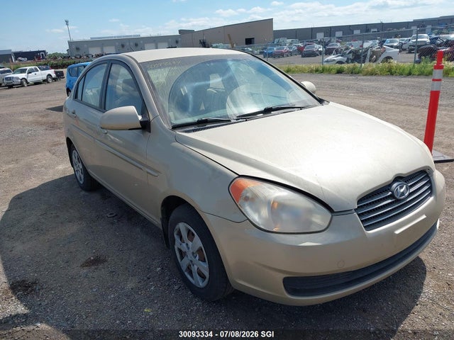 Aukcja sprzedaży 2008 Hyundai Accent Gls, vin: KMHCN45C08U204256, numer aukcji: 30093334
