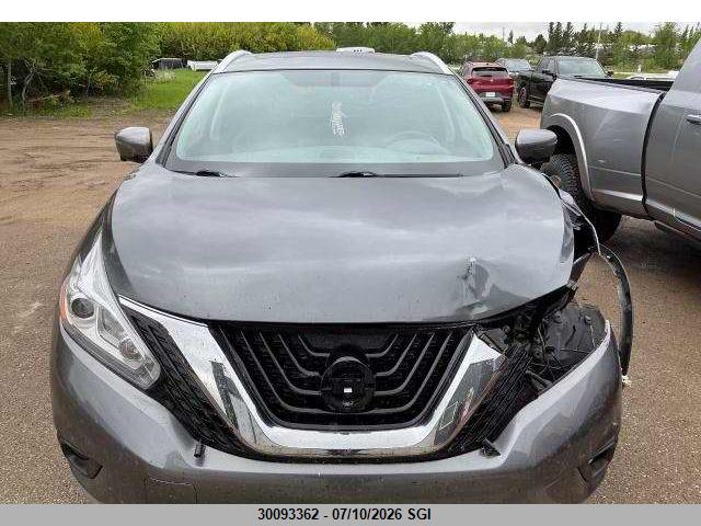 Auction sale of the 2016 Nissan Murano S/sl/sv/platinum, vin: 5N1AZ2MH9GN115257, lot number: 30093362