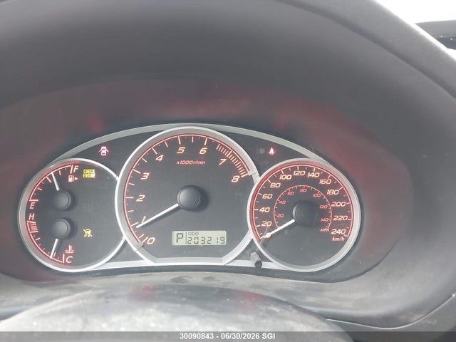 Aukcja sprzedaży 2008 Subaru Impreza Wrx Premium, vin: JF1GH75618H824055, numer aukcji: 30090843