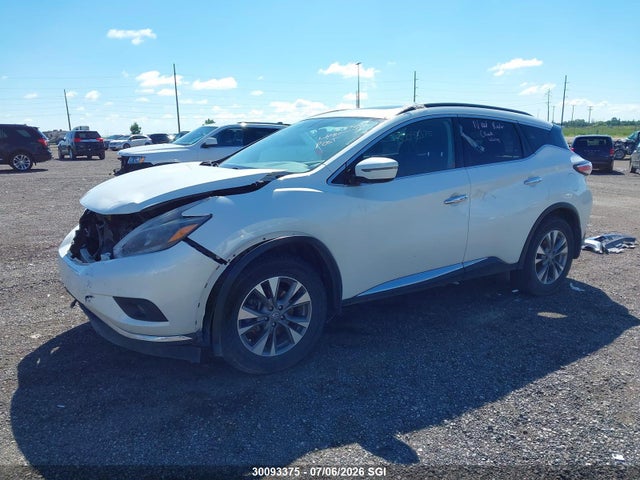 5N1AZ2MH8JN195366 Nissan Murano S/sl/sv/platinum