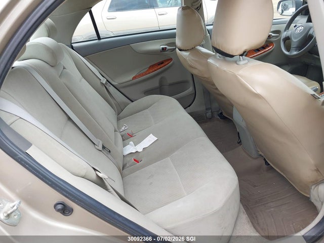 2010 Toyota Corolla Le მანქანა იყიდება აუქციონზე, vin: 2T1BU4EE7AC198396, აუქციონის ნომერი: 30092366