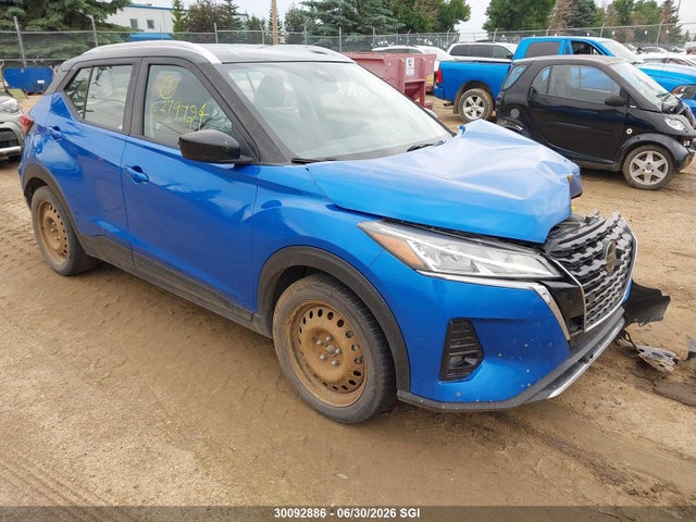 2021 Nissan Kicks Sv მანქანა იყიდება აუქციონზე, vin: 3N1CP5CV1ML555032, აუქციონის ნომერი: 30092886