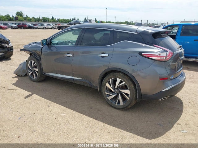 2017 Nissan Murano S/sl/sv/platinum მანქანა იყიდება აუქციონზე, vin: 5N1AZ2MH2HN109477, აუქციონის ნომერი: 30093416
