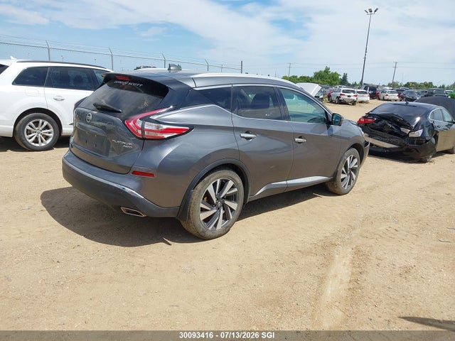 2017 Nissan Murano S/sl/sv/platinum მანქანა იყიდება აუქციონზე, vin: 5N1AZ2MH2HN109477, აუქციონის ნომერი: 30093416