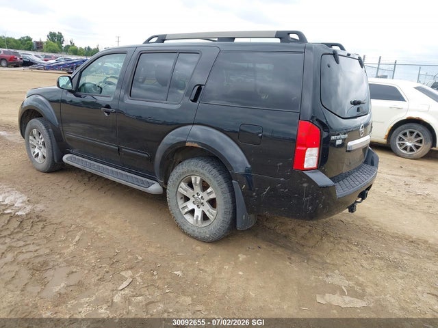 2010 Nissan Pathfinder S/le/se მანქანა იყიდება აუქციონზე, vin: 5N1AR1NB0AC609174, აუქციონის ნომერი: 30092655