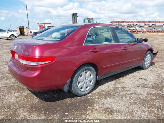 2004 Honda Accord Lx მანქანა იყიდება აუქციონზე, vin: 1HGCM56484A809577, აუქციონის ნომერი: 30093518