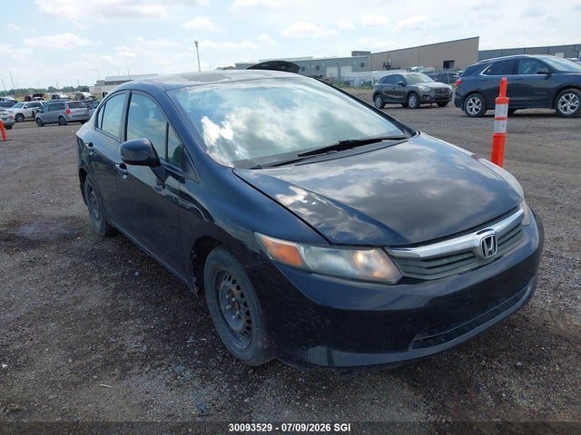 2012 Honda Civic Lx მანქანა იყიდება აუქციონზე, vin: 2HGFB2F49CH044686, აუქციონის ნომერი: 30093529