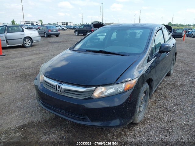 2012 Honda Civic Lx მანქანა იყიდება აუქციონზე, vin: 2HGFB2F49CH044686, აუქციონის ნომერი: 30093529