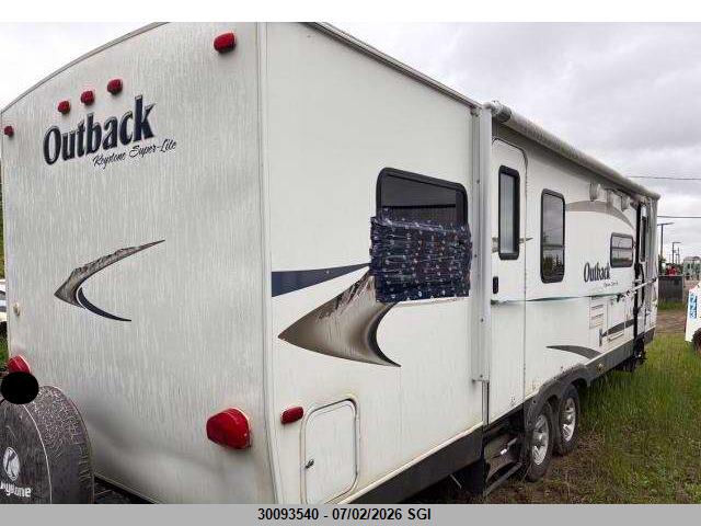 30093540 :رقم المزاد ، 4YDT26026BB450994 vin ، 2011 Keystone Outback 32ft مزاد بيع