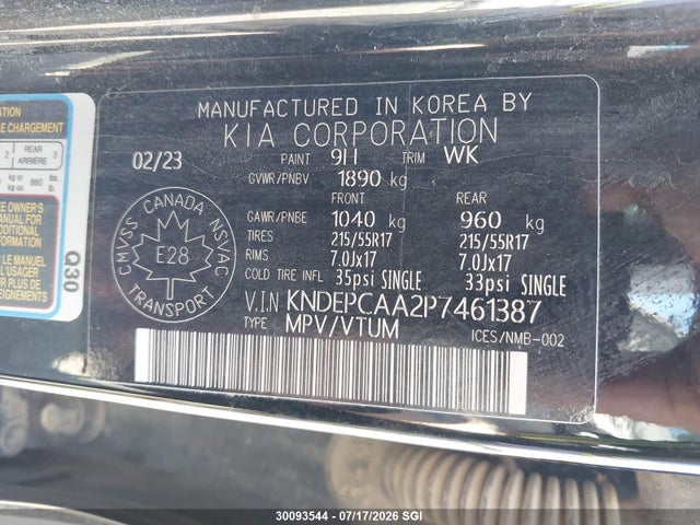 KIA Seltos Lx 2023 KNDEPCAA2P7461387 Image 9