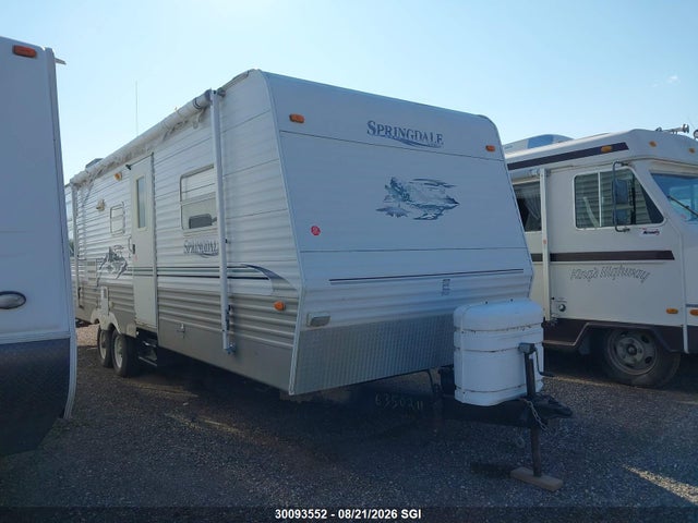 30093552 :رقم المزاد ، 4YDT295284C110110 vin ، 2004 Keystone Springdale مزاد بيع