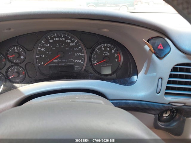2002 Chevrolet Impala Ls მანქანა იყიდება აუქციონზე, vin: 2G1WH55K229308671, აუქციონის ნომერი: 30093554