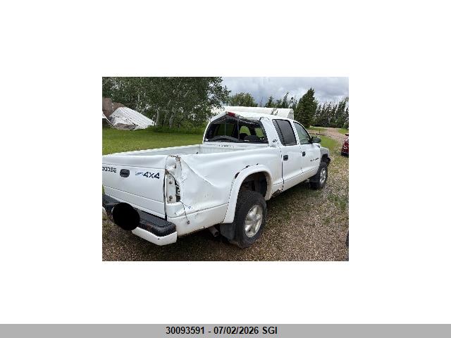 2000 Dodge Dakota Quad მანქანა იყიდება აუქციონზე, vin: 1B7GG2AN0YS670924, აუქციონის ნომერი: 30093591