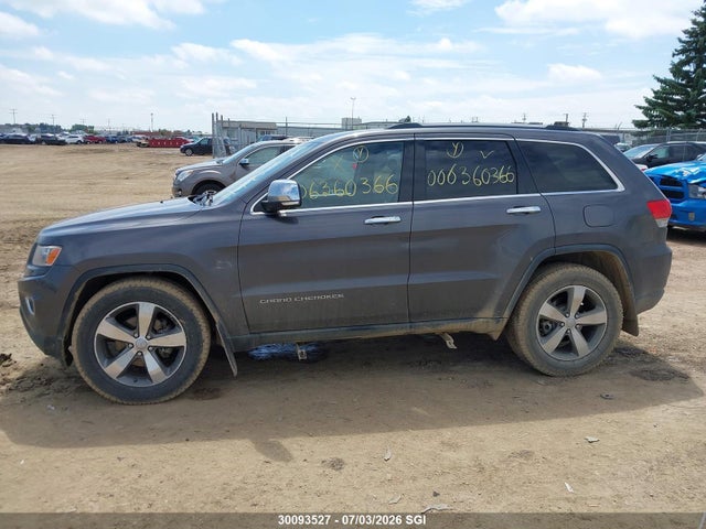Продаж на аукціоні авто 2014 Jeep Grand Cherokee Limited, vin: 1C4RJFBG9EC118295, номер лоту: 30093527
