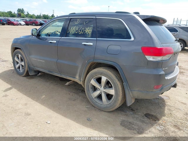 Продаж на аукціоні авто 2014 Jeep Grand Cherokee Limited, vin: 1C4RJFBG9EC118295, номер лоту: 30093527