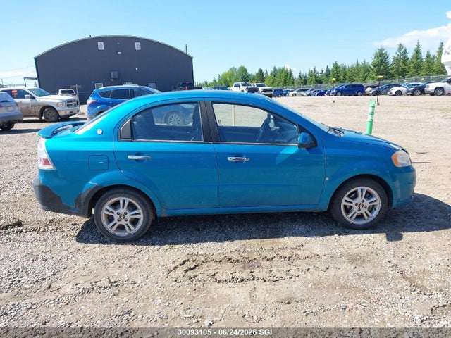 Aukcja sprzedaży 2009 Chevrolet Aveo Lt, vin: KL1TX55E09B311396, numer aukcji: 30093105