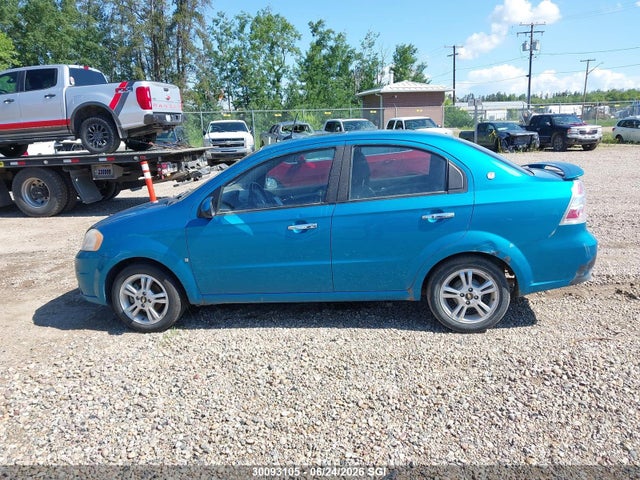 Aukcja sprzedaży 2009 Chevrolet Aveo Lt, vin: KL1TX55E09B311396, numer aukcji: 30093105
