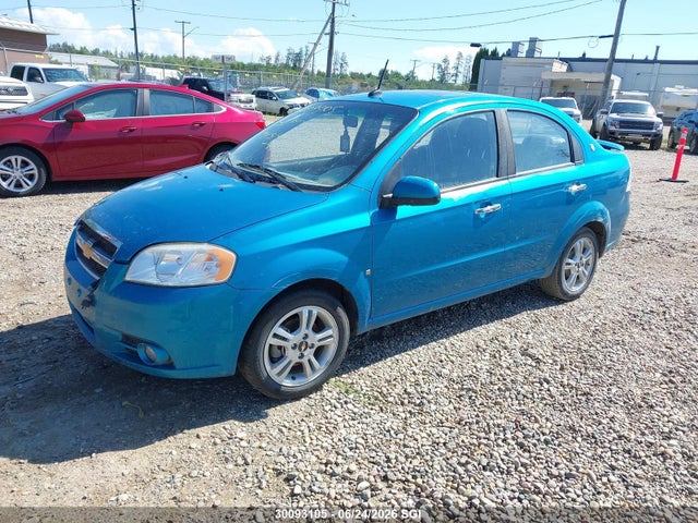 Aukcja sprzedaży 2009 Chevrolet Aveo Lt, vin: KL1TX55E09B311396, numer aukcji: 30093105