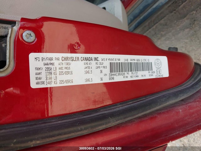 30093602 :رقم المزاد ، 2D8HN44E19R545209 vin ، 2009 Dodge Grand Caravan Se مزاد بيع