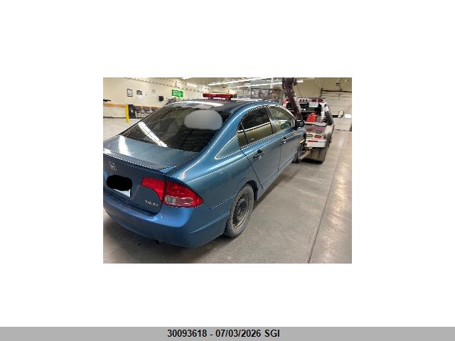 2008 Honda Civic Dx-g მანქანა იყიდება აუქციონზე, vin: 2HGFA16488H021002, აუქციონის ნომერი: 30093618
