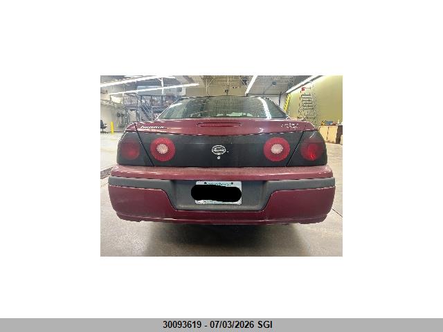 Aukcja sprzedaży 2005 Chevrolet Impala, vin: 2G1WF52E659314644, numer aukcji: 30093619