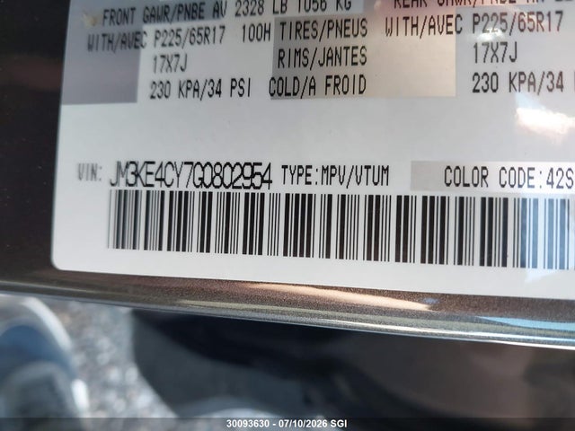 Mazda Cx-5 Touring 2016 JM3KE4CY7G0802954 Image 9