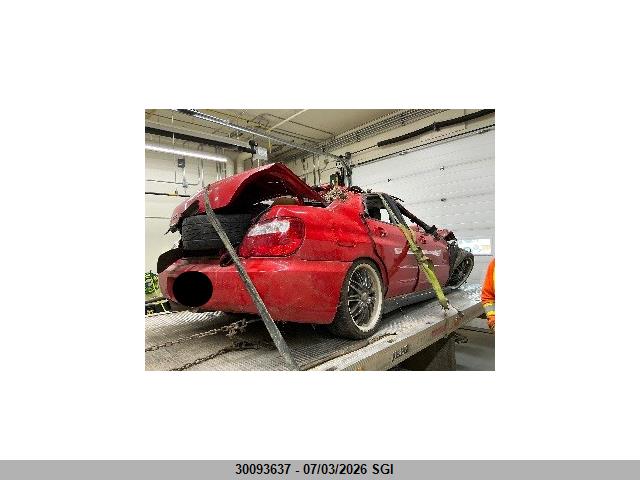 Продажа на аукционе авто 2004 Subaru Impreza Wrx, vin: JF1GD29614G511211, номер лота: 30093637